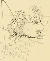 An illustration from Men, women and mirth ... (1909)