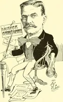 An illustration from Men of New Haven in cartoon (1906)