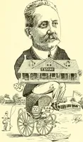 An illustration from Men of New Haven in cartoon (1906)