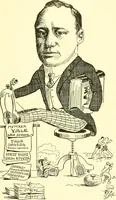 An illustration from Men of New Haven in cartoon (1906)