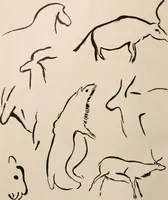 An illustration from Men of the old stone age : their environment, life and art (1916)