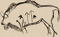 An illustration from Men of the old stone age : their environment, life and art (1916)