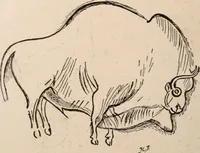 An illustration from Men of the old stone age : their environment, life and art (1916)