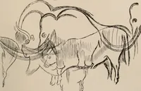 An illustration from Men of the old stone age : their environment, life and art (1916)