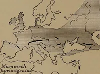 An illustration from Men of the old stone age, their environment, life and art (1918)