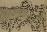 Picture 208 of 275 from Men of the old stone age, their environment, life and art (1918), leaf 449
