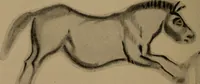 An illustration from Men of the old stone age, their environment, life and art (1918)