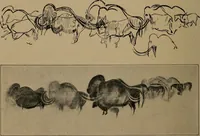 An illustration from Men of the old stone age, their environment, life and art (1918)