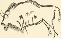 An illustration from Men of the old stone age, their environment, life and art (1916)