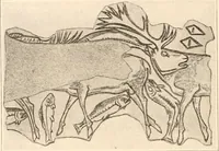 An illustration from Men of the old stone age, their environment, life and art (1916)