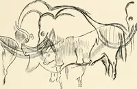 An illustration from Men of the old stone age, their environment, life and art (1916)