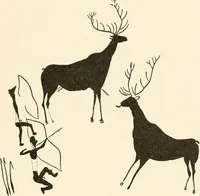 An illustration from Men of the old stone age, their environment, life and art (1916)
