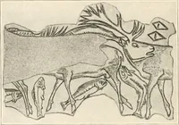 An illustration from Men of the old stone age : their environment, life and art (1915)