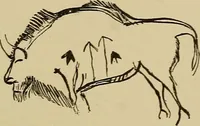 An illustration from Men of the old stone age, their environment, life and art (1915)