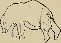 An illustration from Men of the old stone age, their environment, life and art (1918)