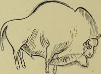 An illustration from Men of the old stone age, their environment, life and art (1918)