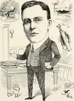 An illustration from Men of Worcester in caricature ; (1917)