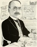 An illustration from Men of Worcester in caricature ; (1917)