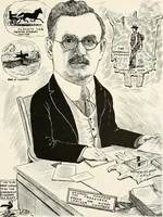An illustration from Men of Worcester in caricature ; (1917)
