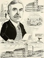 An illustration from Men of Worcester in caricature ; (1917)