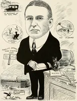Picture 206 of 289 from Men of Worcester in caricature ; (1917), leaf 205