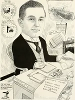 Picture 207 of 289 from Men of Worcester in caricature ; (1917), leaf 206