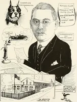 Picture 219 of 289 from Men of Worcester in caricature ; (1917), leaf 218