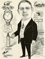 An illustration from Men of Worcester in caricature ; (1917)