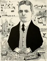 An illustration from Men of Worcester in caricature ; (1917)