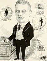 An illustration from Men of Worcester in caricature ; (1917)