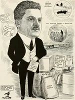 An illustration from Men of Worcester in caricature ; (1917)