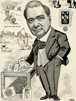 An illustration from Men of Worcester in caricature ; (1917)