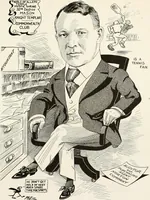 An illustration from Men of Worcester in caricature ; (1917)