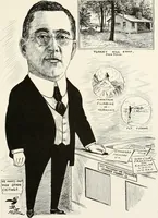 An illustration from Men of Worcester in caricature ; (1917)