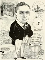 An illustration from Men of Worcester in caricature ; (1917)