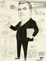 An illustration from Men of Worcester in caricature ; (1917)
