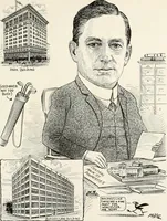An illustration from Men of Worcester in caricature ; (1917)