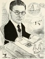 An illustration from Men of Worcester in caricature ; (1917)
