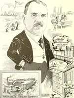 An illustration from Men of Worcester in caricature ; (1917)