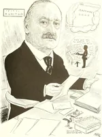 An illustration from Men of Worcester in caricature ; (1917)