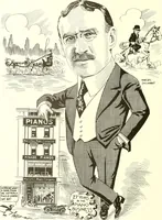 An illustration from Men of Worcester in caricature ; (1917)