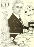 An illustration from Men of Worcester in caricature ; (1917)
