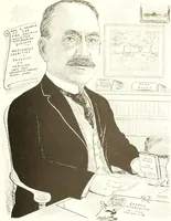 An illustration from Men of Worcester in caricature ; (1917)