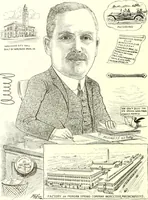 An illustration from Men of Worcester in caricature ; (1917)