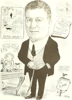 An illustration from Men of Worcester in caricature ; (1917)