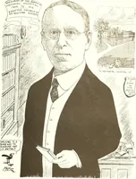 An illustration from Men of Worcester in caricature ; (1917)