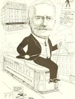 An illustration from Men of Worcester in caricature ; (1917)