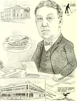 An illustration from Men of Worcester in caricature ; (1917)