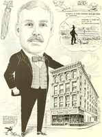An illustration from Men of Worcester in caricature ; (1917)