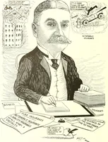 Picture 200 of 287 from Men of Worcester in caricature ; (1917), leaf 203